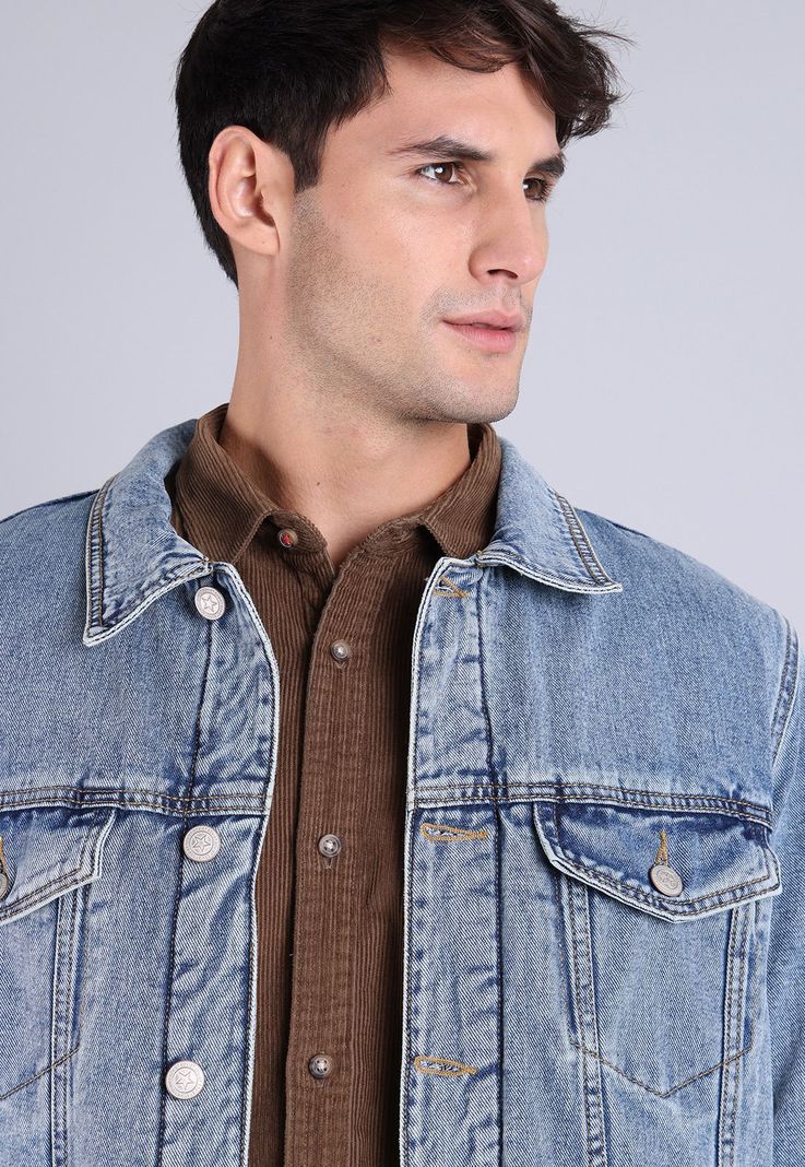 Chaqueta Denim con Sherpa Hombre Soviet-2