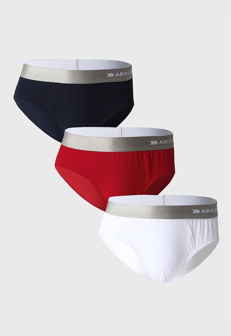 Slip 3 Unidades Liso Arrow Surtido S