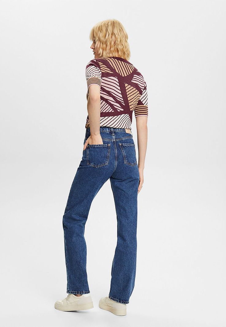 Jeans Retro High-Rise Straight Mujer Esprit 993EE1B387-1