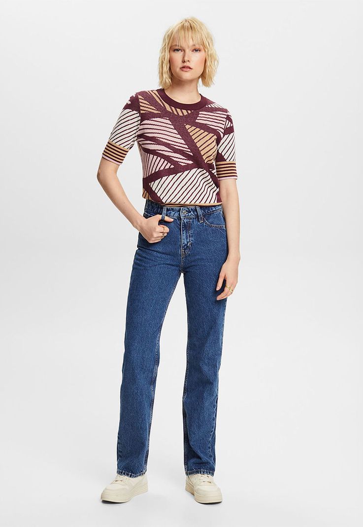 Jeans Retro High-Rise Straight Mujer Esprit 993EE1B387-2