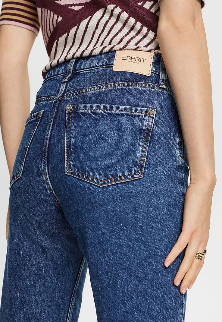 Jeans Retro High-Rise Straight Mujer Esprit 993EE1B387-3