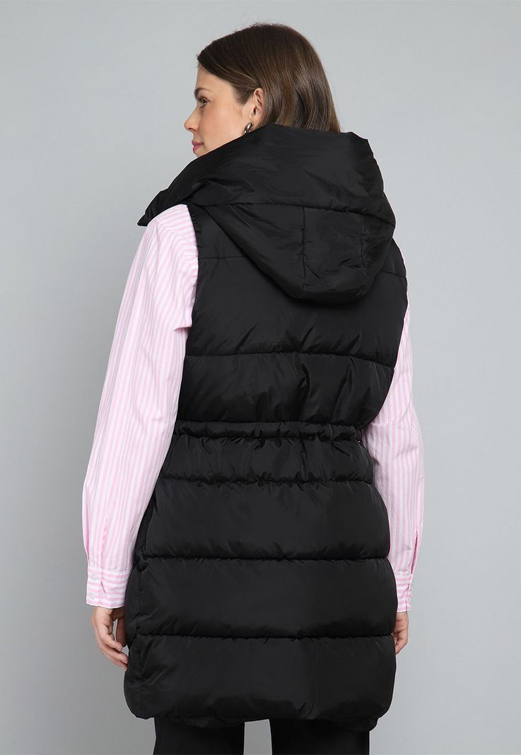 Parka Larga sin Mangas con Capucha Mujer Esprit G000124-1