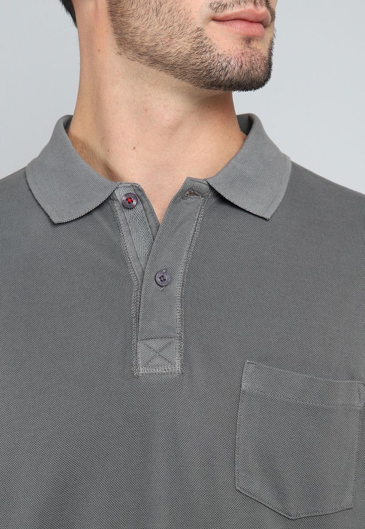 Polera Pique Stone Wash Soviet BISHK31GR-2