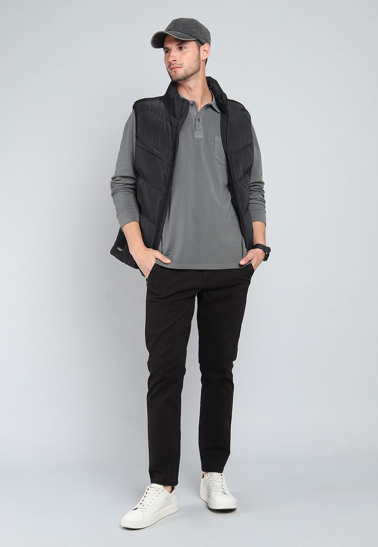 Polera Pique Stone Wash Soviet BISHK31GR-5