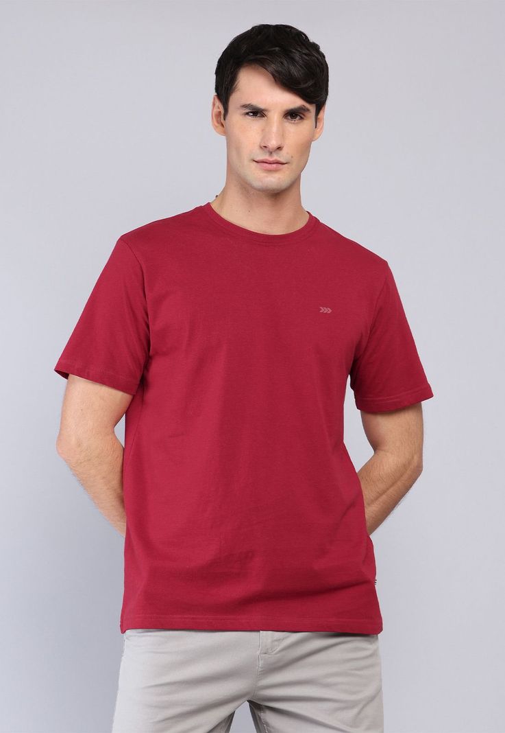 Polera Cuello Redondo Arrow PO32044RO Rojo S