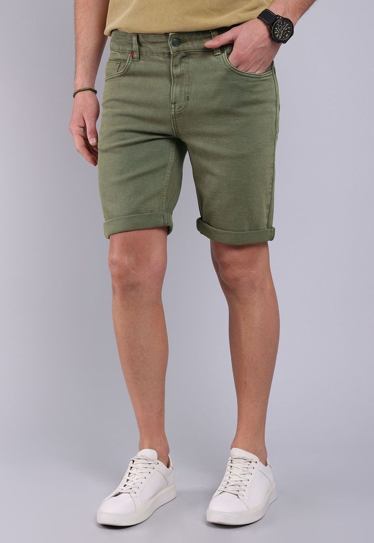 Bermuda Denim Slim Fit Soviet BVSHC90OL-0