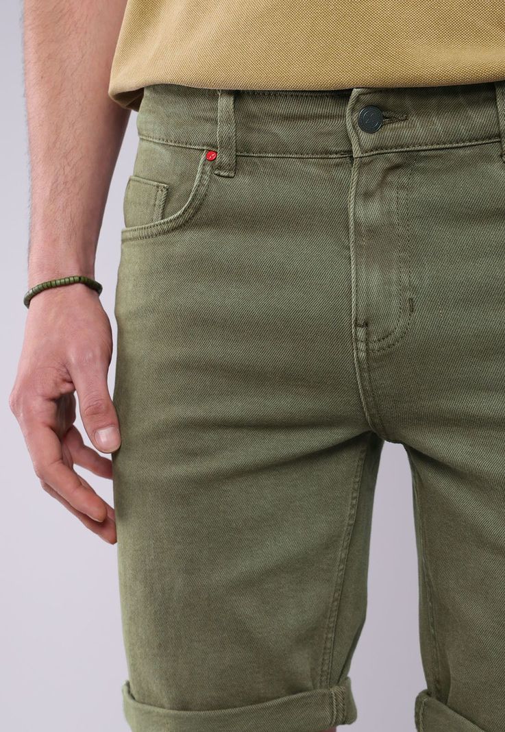 Bermuda Denim Slim Fit Soviet BVSHC90OL-2