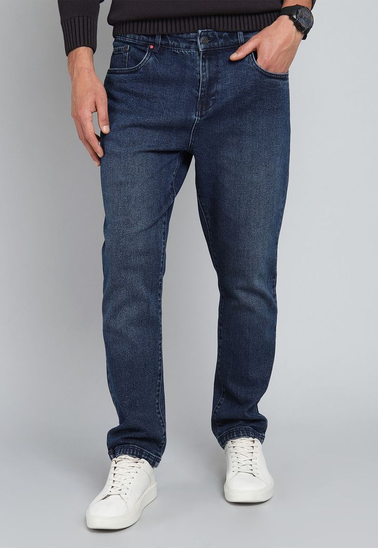 Jeans Straight Spandex Soviet BISHB02AZ-0