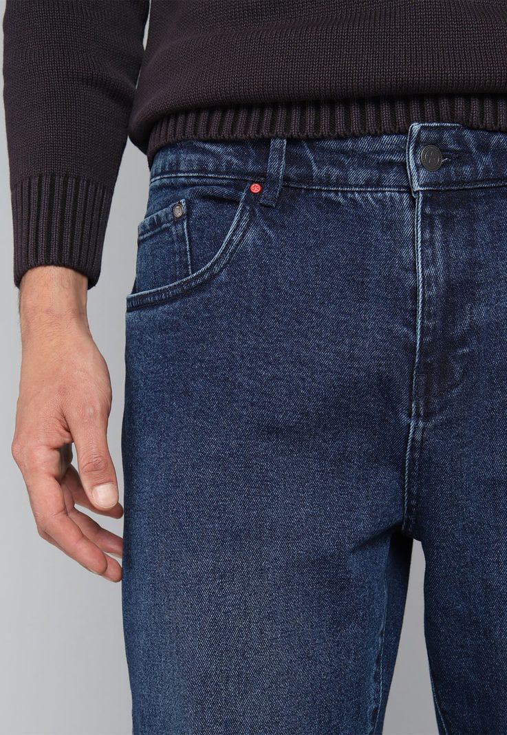 Jeans Straight Spandex Soviet BISHB02AZ-2