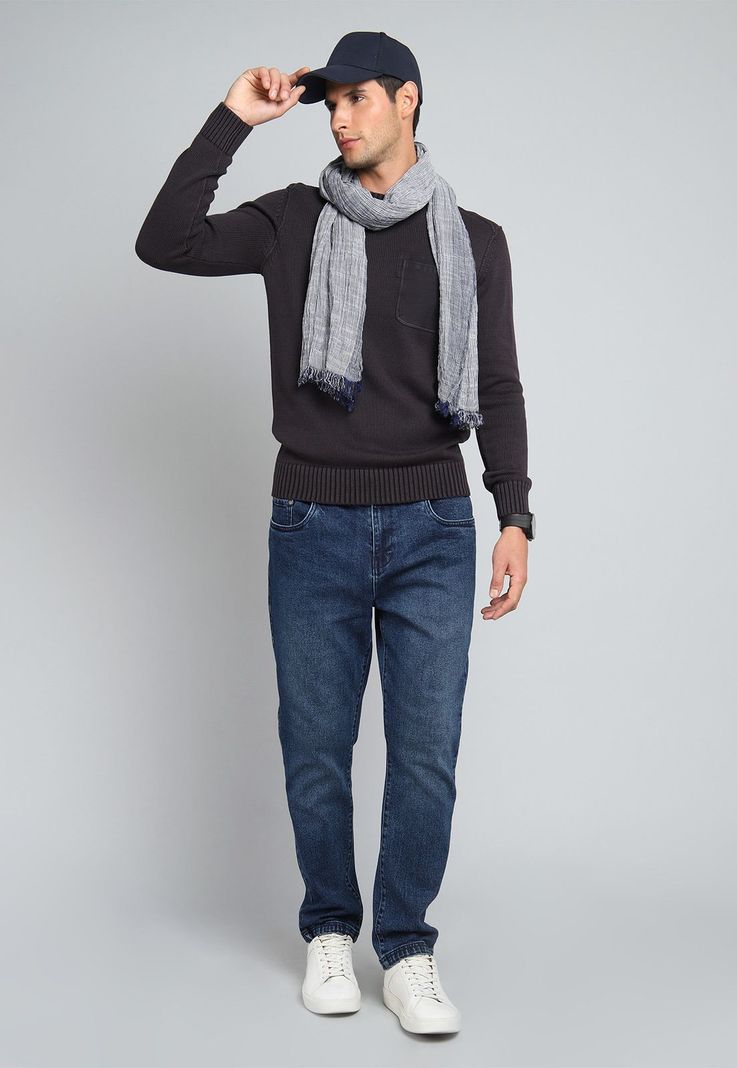Jeans Straight Spandex Soviet BISHB02AZ-3