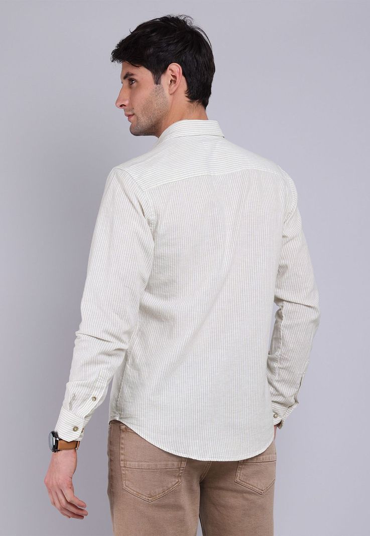 Camisa Lino Manga Larga Soviet BVSHF28TA-1