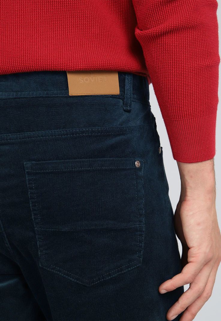 Pantalón Cotelé Straight Soviet BISHB01AZ-4