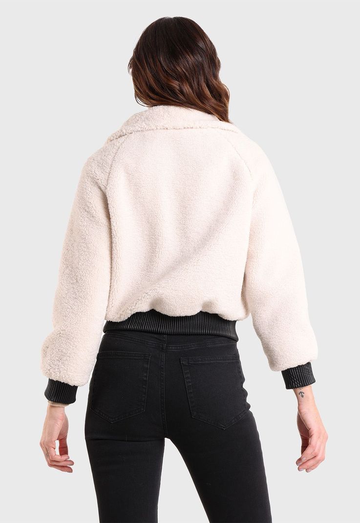 Chaqueta Sherpa Mujer Soviet-1