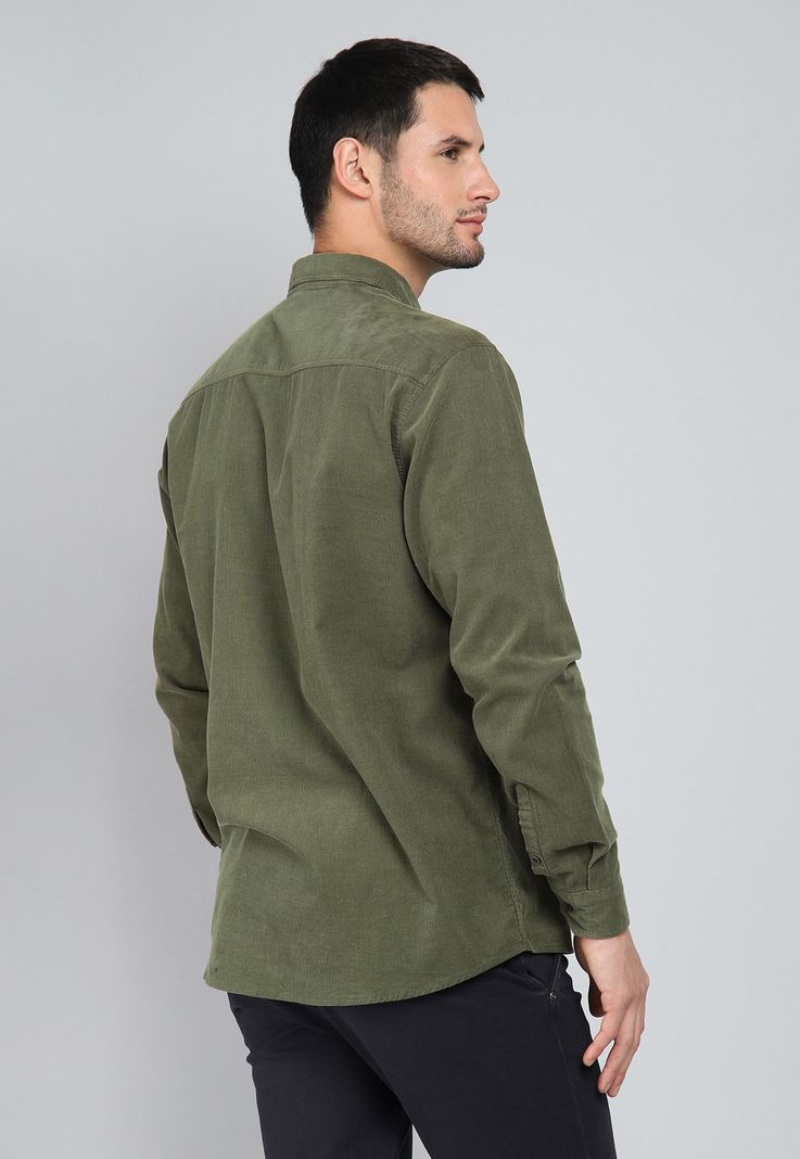 Camisa Cotelé Manga Larga Soviet BISHF04VE-1