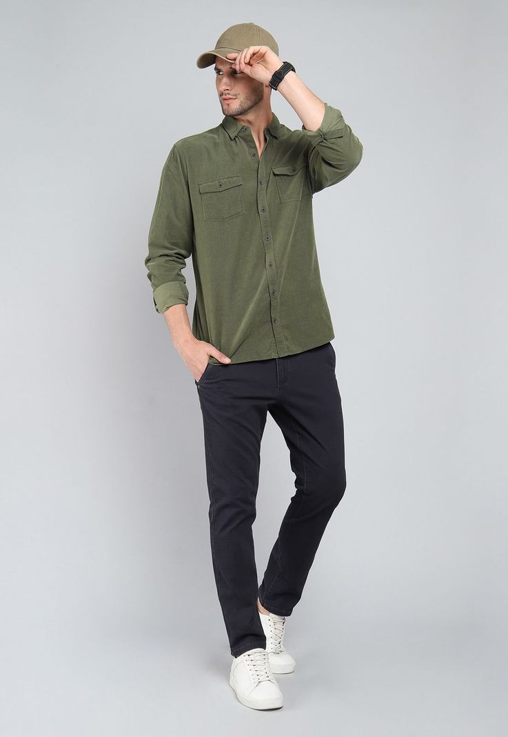 Camisa Cotelé Manga Larga Soviet BISHF04VE-3
