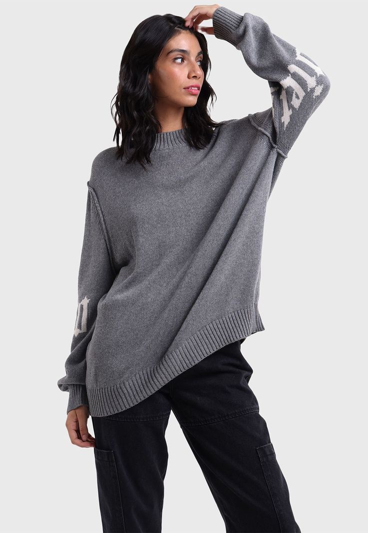 Sweater Holgado Mujer Soviet SIPL39WGR
