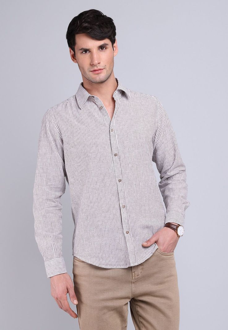 Camisa Lino Manga Larga Soviet BVSHF28BE-0