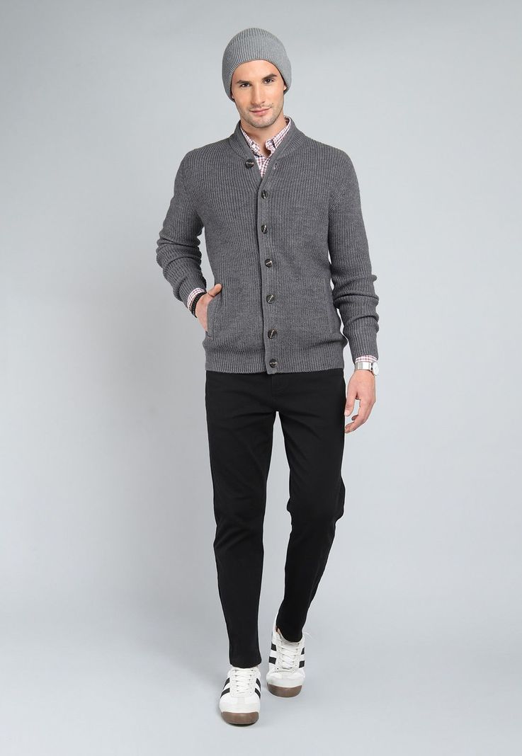 Cardigan Acanalado Guy Laroche GLBII46GR-3