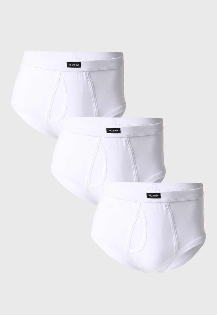 Slip 3 Unidades Classic Arrow SLT3003SU Blanco S