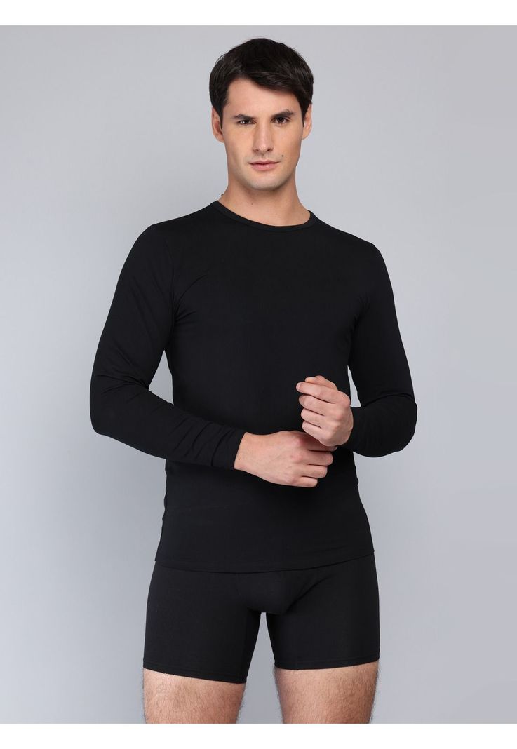 Camiseta Primera Capa Regular Fit Negro Arrow CT2310NE S