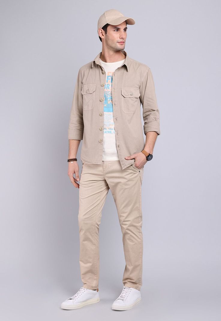 Camisa Lisa Manga Larga Soviet BVSHF26BE-3