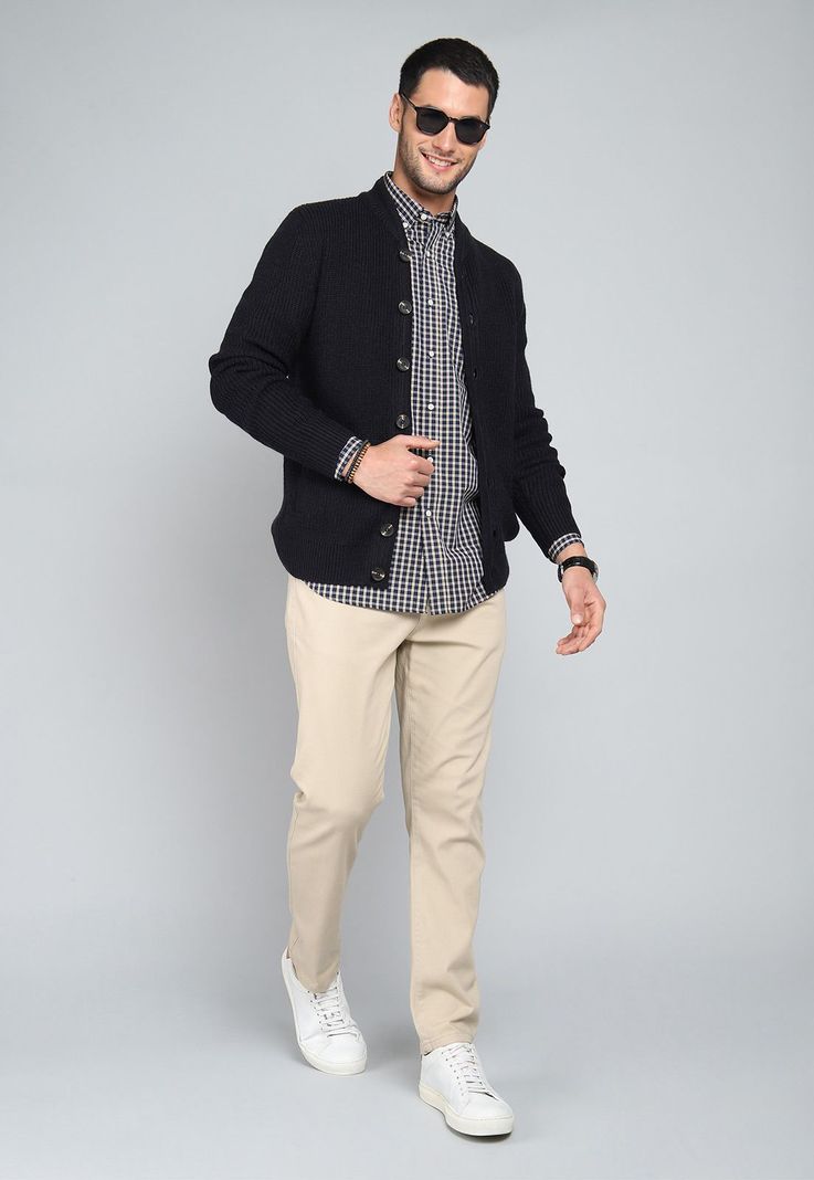 Cardigan Acanalado Guy Laroche GLBII46AZ-3