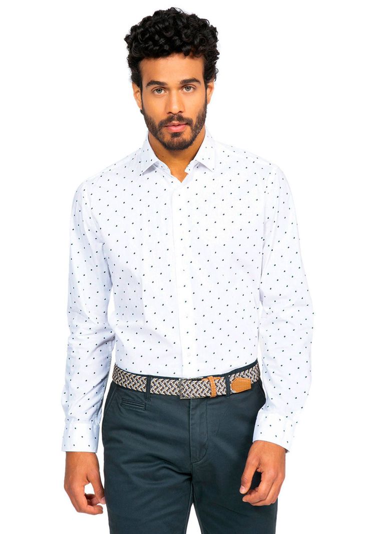 Camisa Sport Blanco