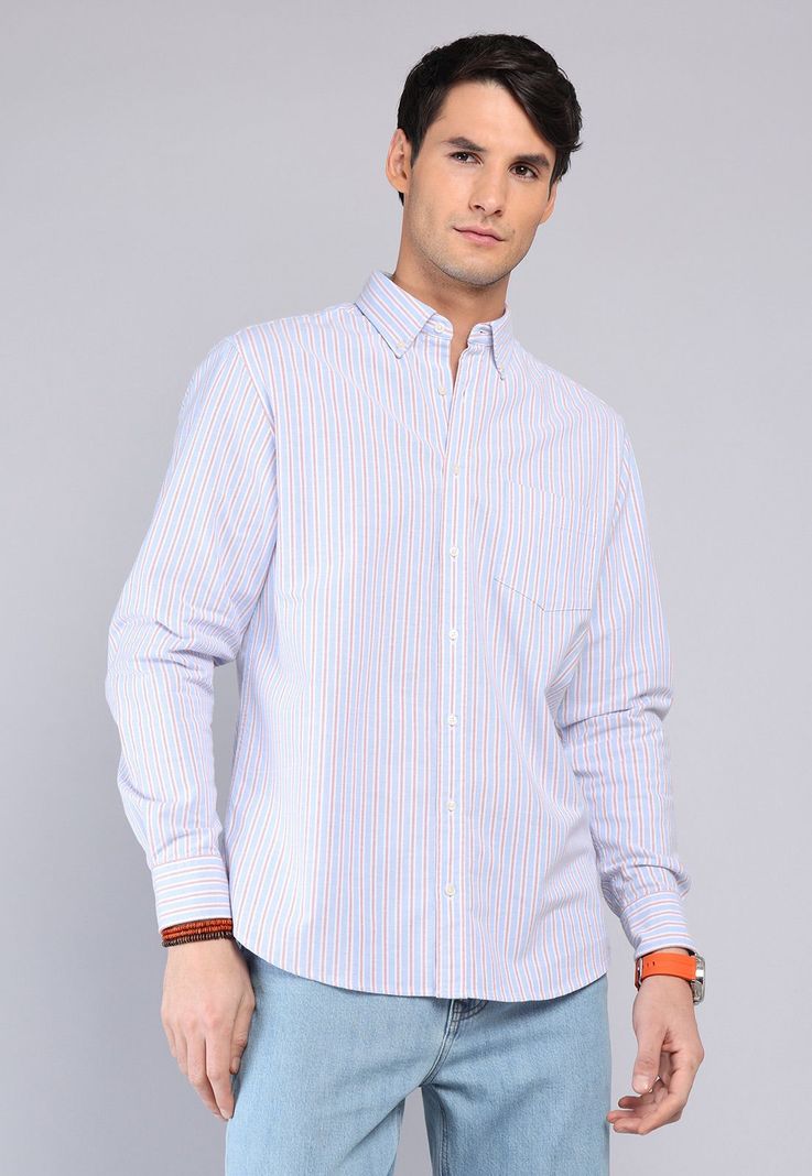 Camisa Oxford Spandex Arrow CM32004RO Rojo S