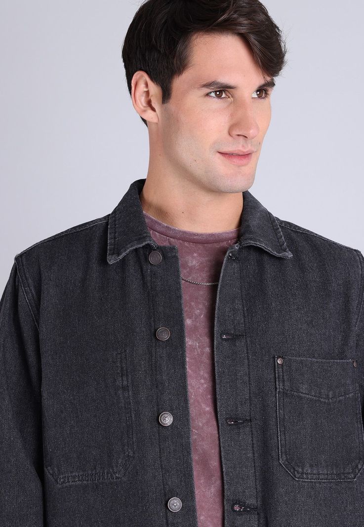 Chaqueta Denim Hombre Soviet SJKH801NE-2