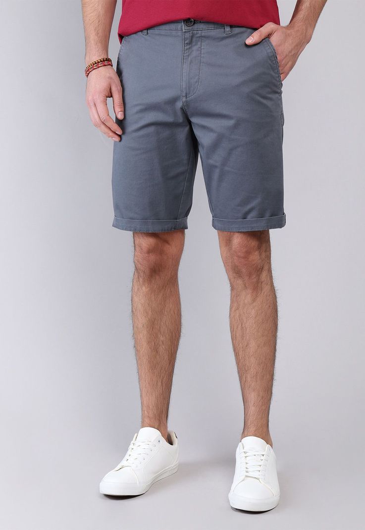 Bermuda Casual Spandex Piero Butti PBCVC36GO Gris Oscuro 30