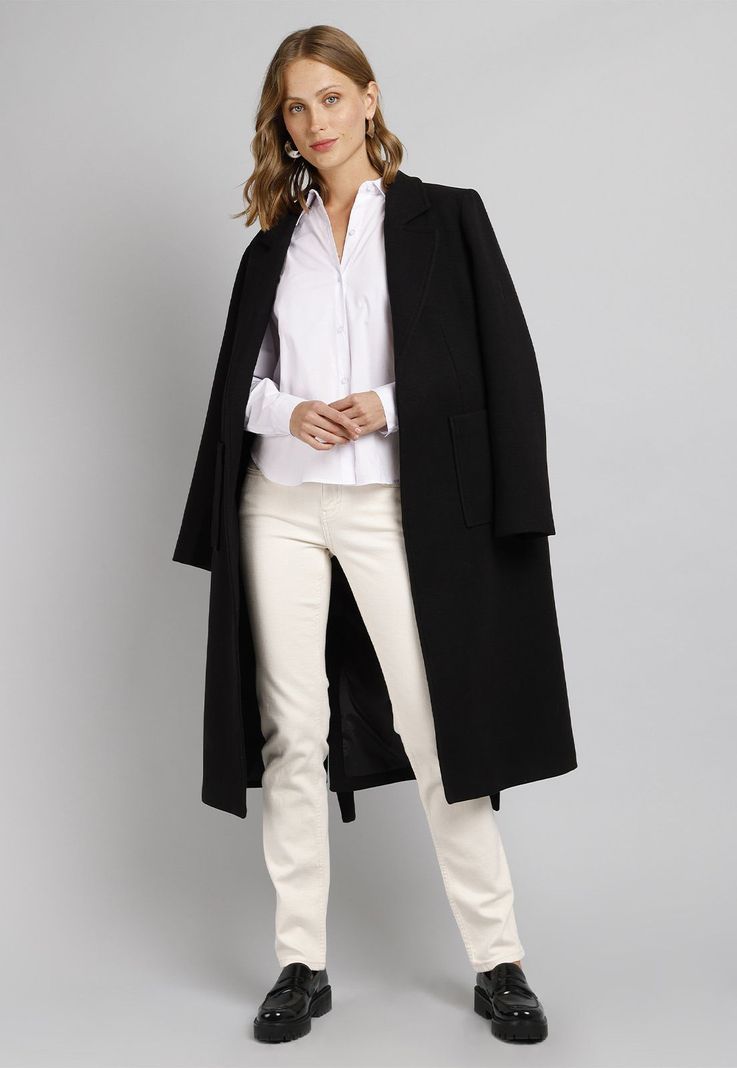 Blusa Camisera Lisa Mujer Esprit 119F007-4