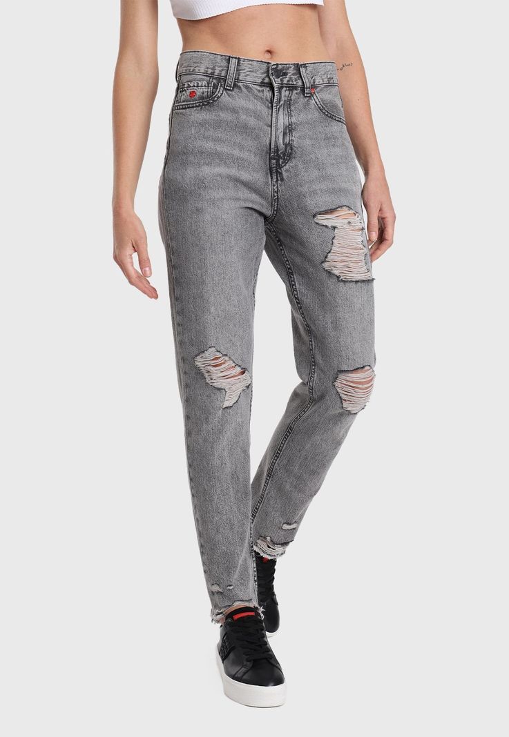 Jeans Mujer Destroyed Soviet-1