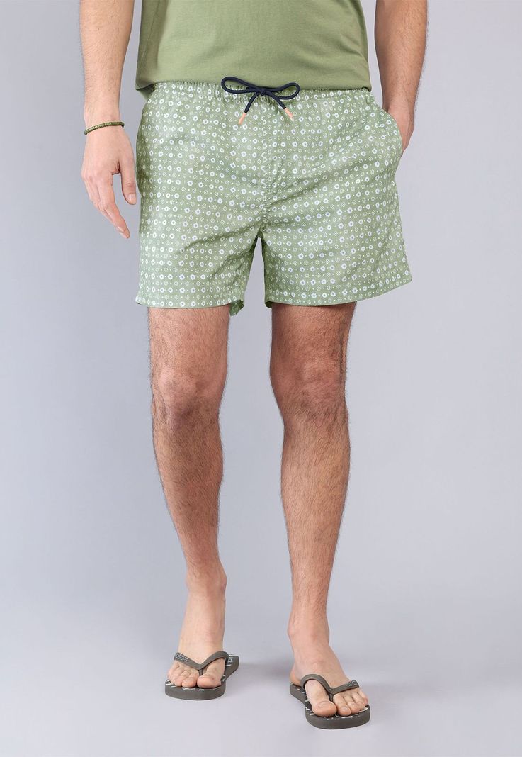 Short De Bano Print Arrow SH32004VE Verde S
