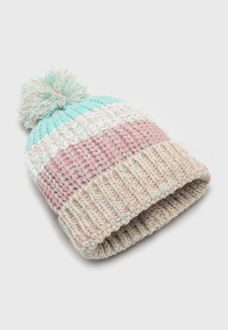 Gorro De Invierno Niña Osito OGOA605BE-1
