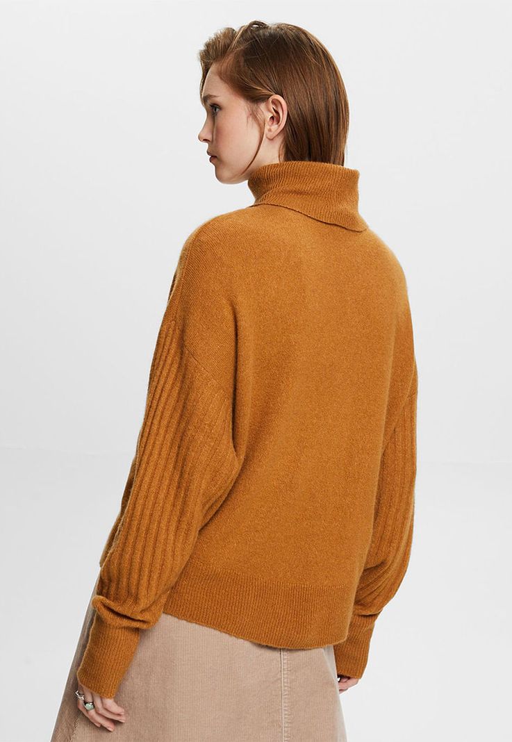 Sweater De Cuello Alto Mujer Esprit 093CC1I305-1