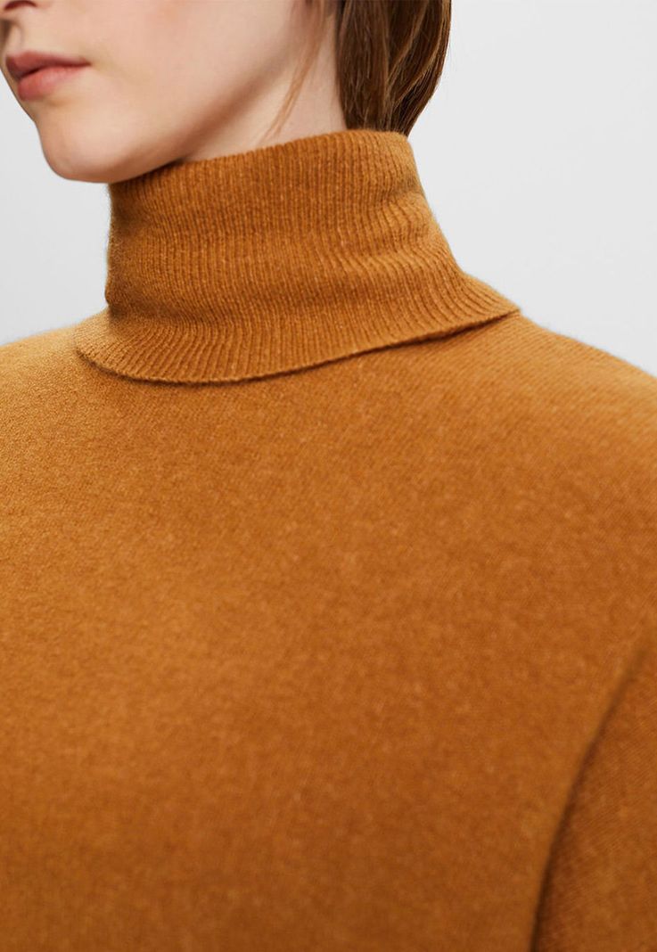 Sweater De Cuello Alto Mujer Esprit 093CC1I305-2