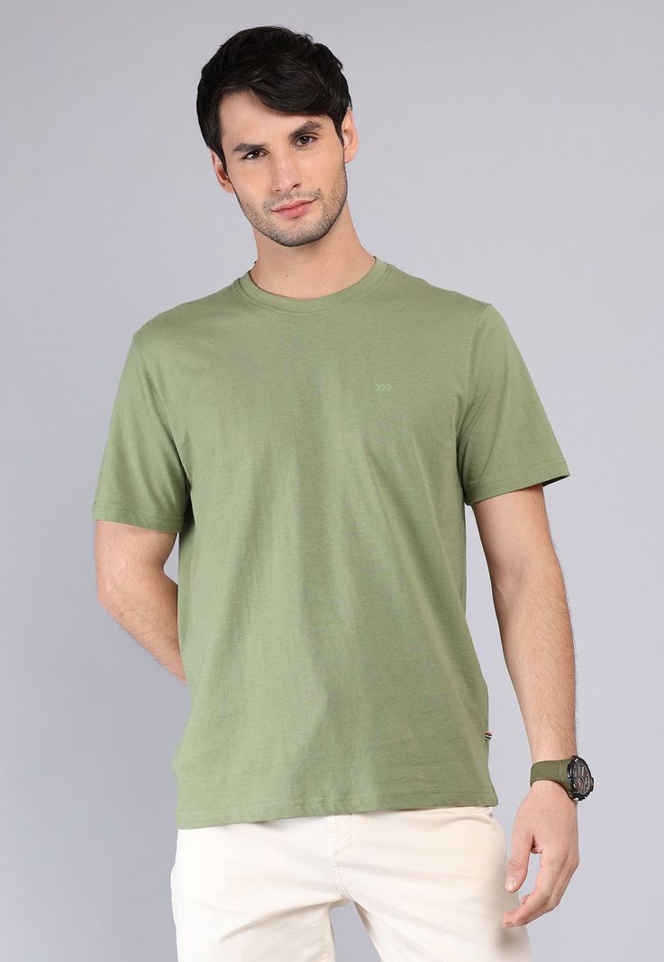 Polera Cuello Redondo Arrow PO32044VE Verde S