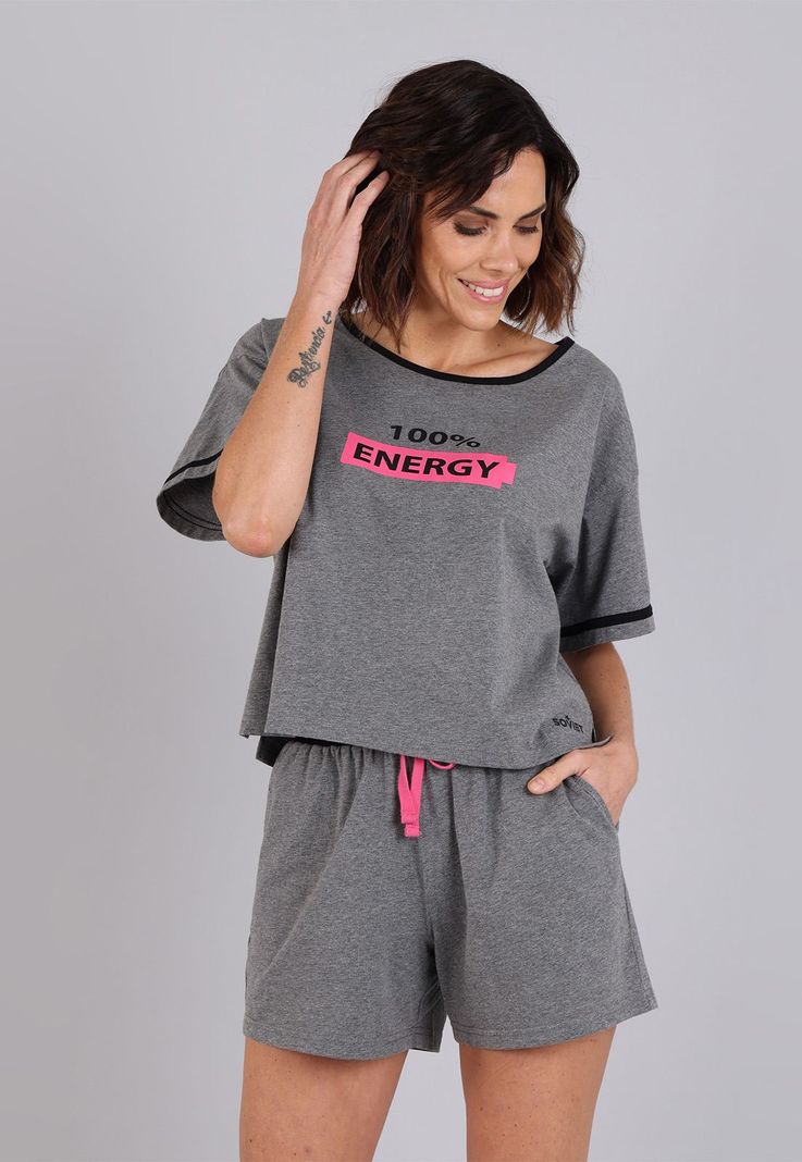 Pijama Mujer Soviet SPM2411GR