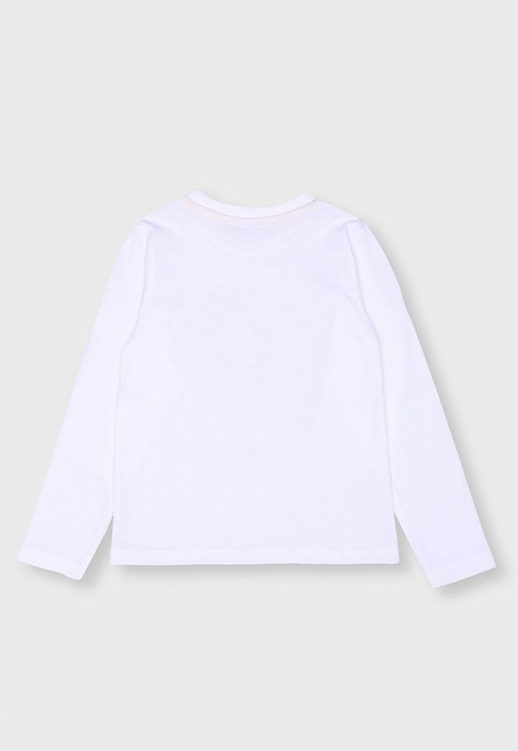 Polera Con Estampado Niño Osito PO2O002BL-1