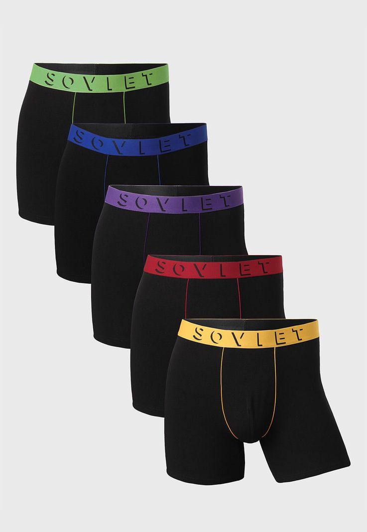 Boxer Trunk Fit Pack 5 Unidades Soviet BOS2403NE-0
