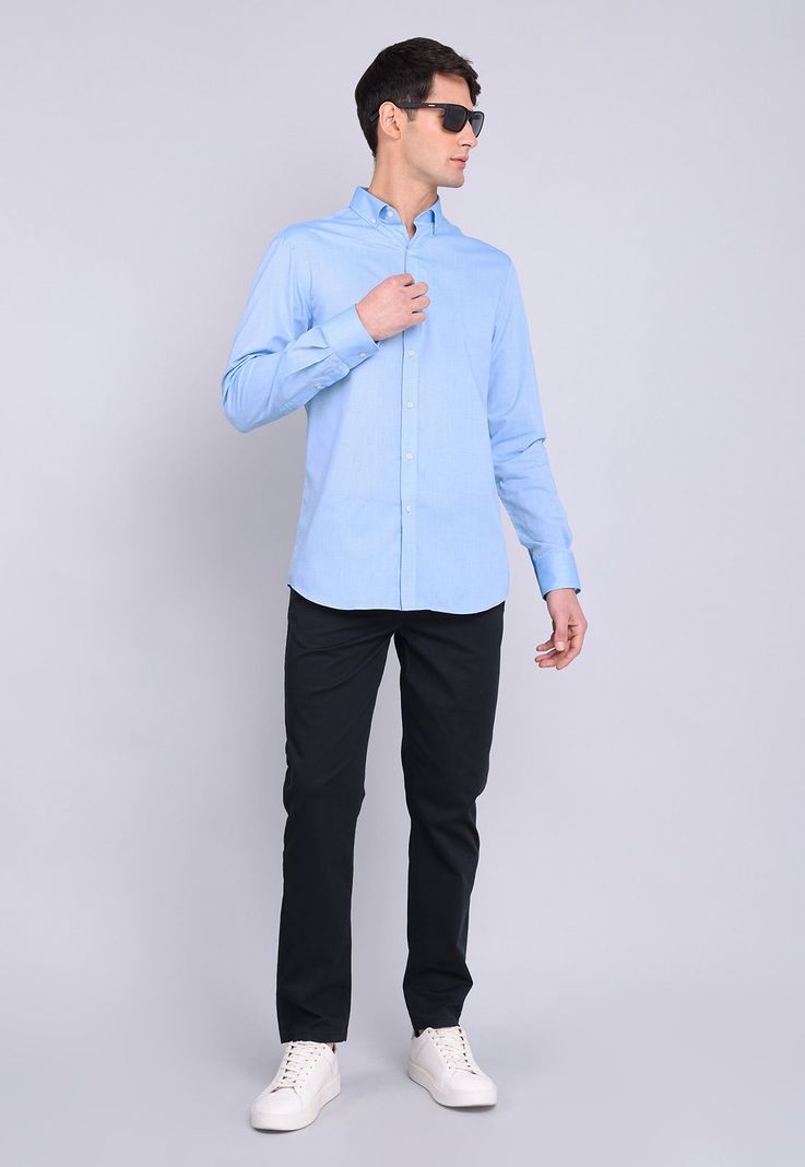 Camisa Lisa Manga Larga Guy Laroche GLBVF02CE-2