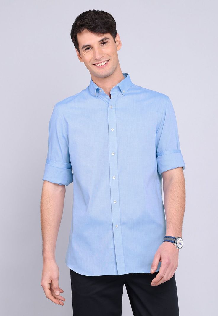 Camisa Lisa Manga Larga Guy Laroche GLBVF02CE-4