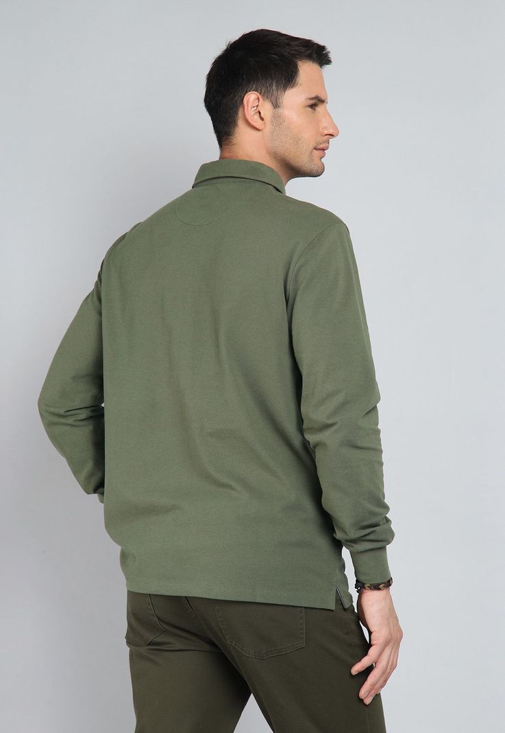 Polera Pique Manga Larga Guy Laroche GLBIK48OL-1