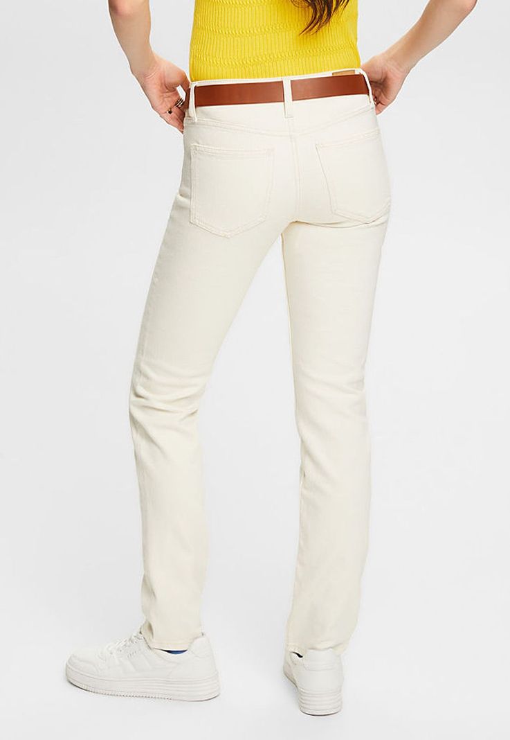 Jeans De Corte Recto Y Tiro Medio Mujer Esprit 034EE1B324-1