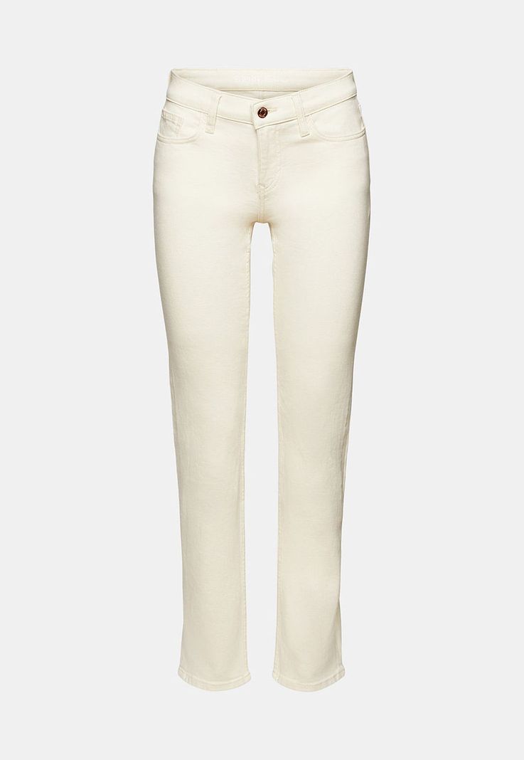 Jeans De Corte Recto Y Tiro Medio Mujer Esprit 034EE1B324-4
