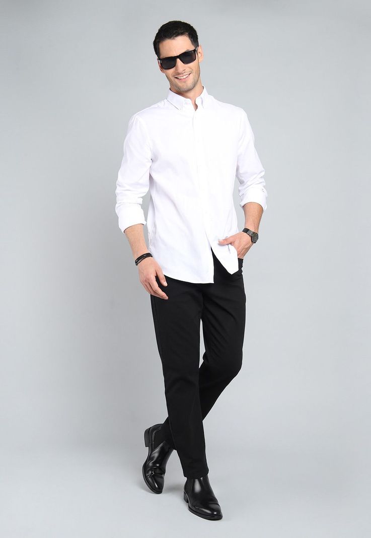 Camisa Texturada Manga Larga Guy Laroche GLBIF51BL-3