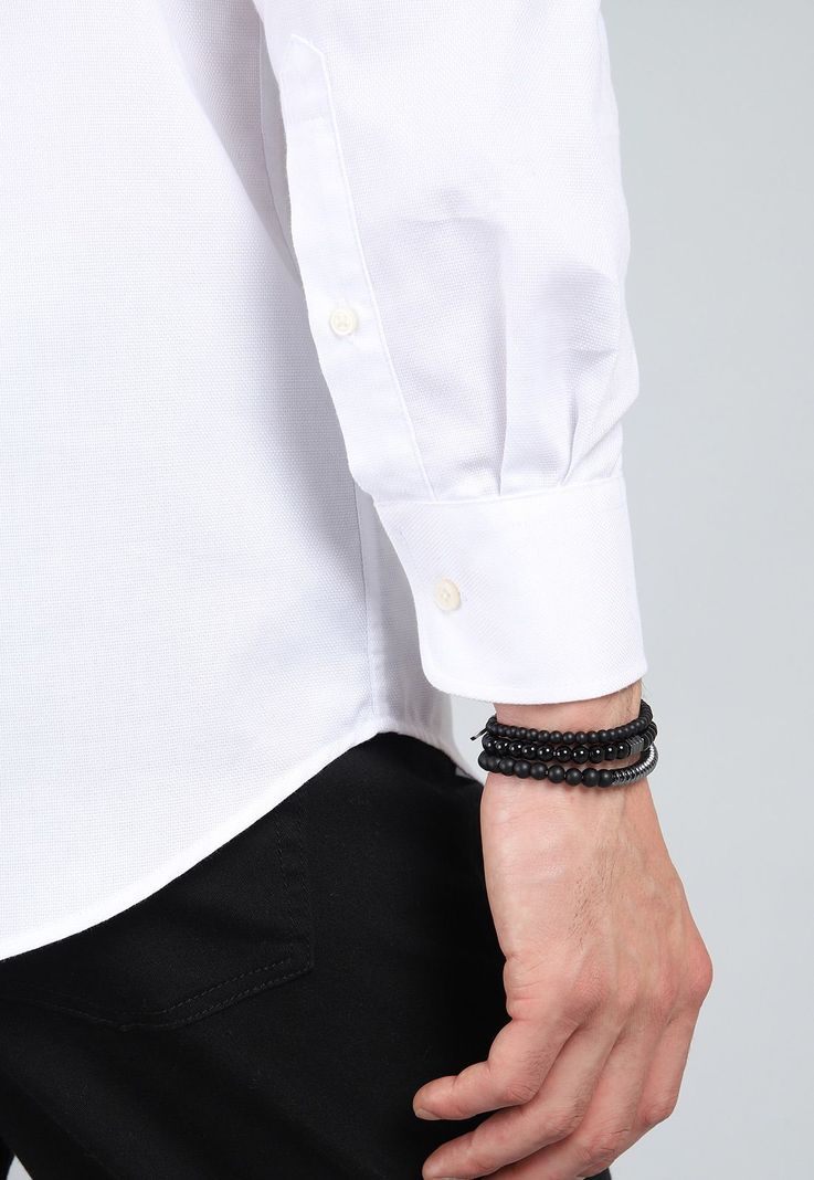 Camisa Texturada Manga Larga Guy Laroche GLBIF51BL-5