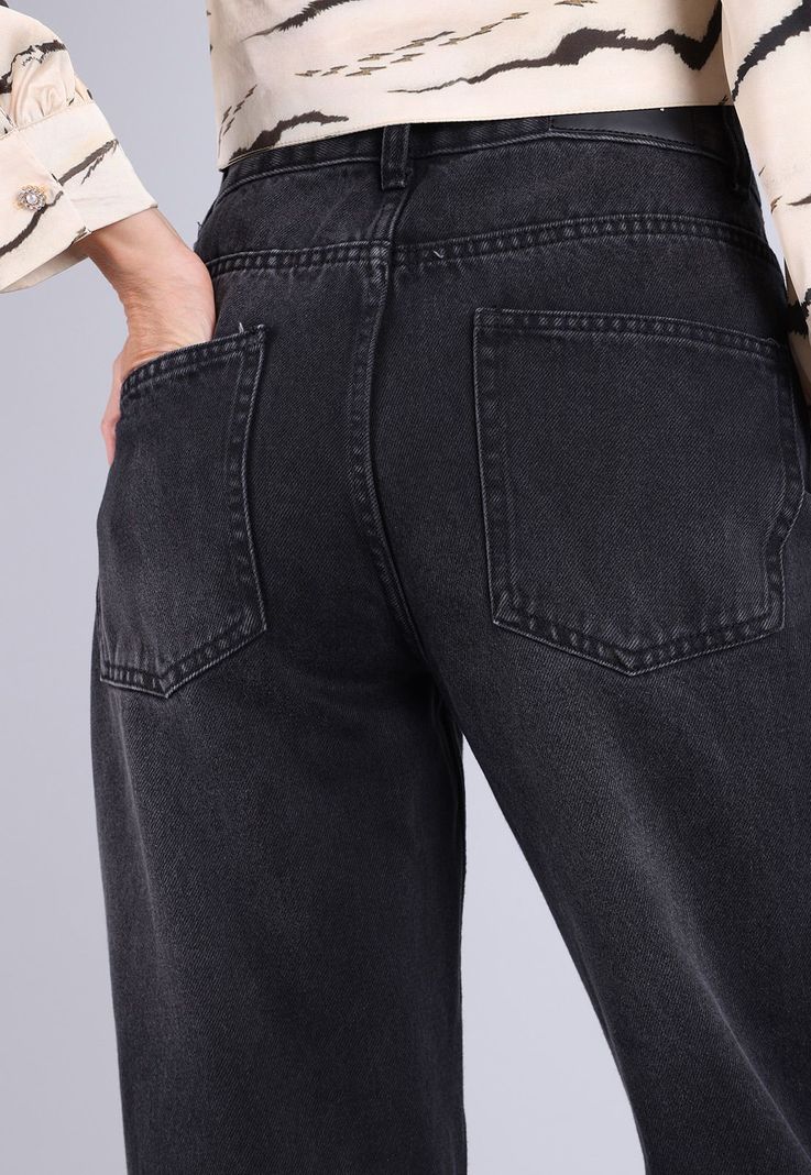 Jeans Straight Tiro Alto Mujer Soviet SJEM703NE Soviet | Paris.cl