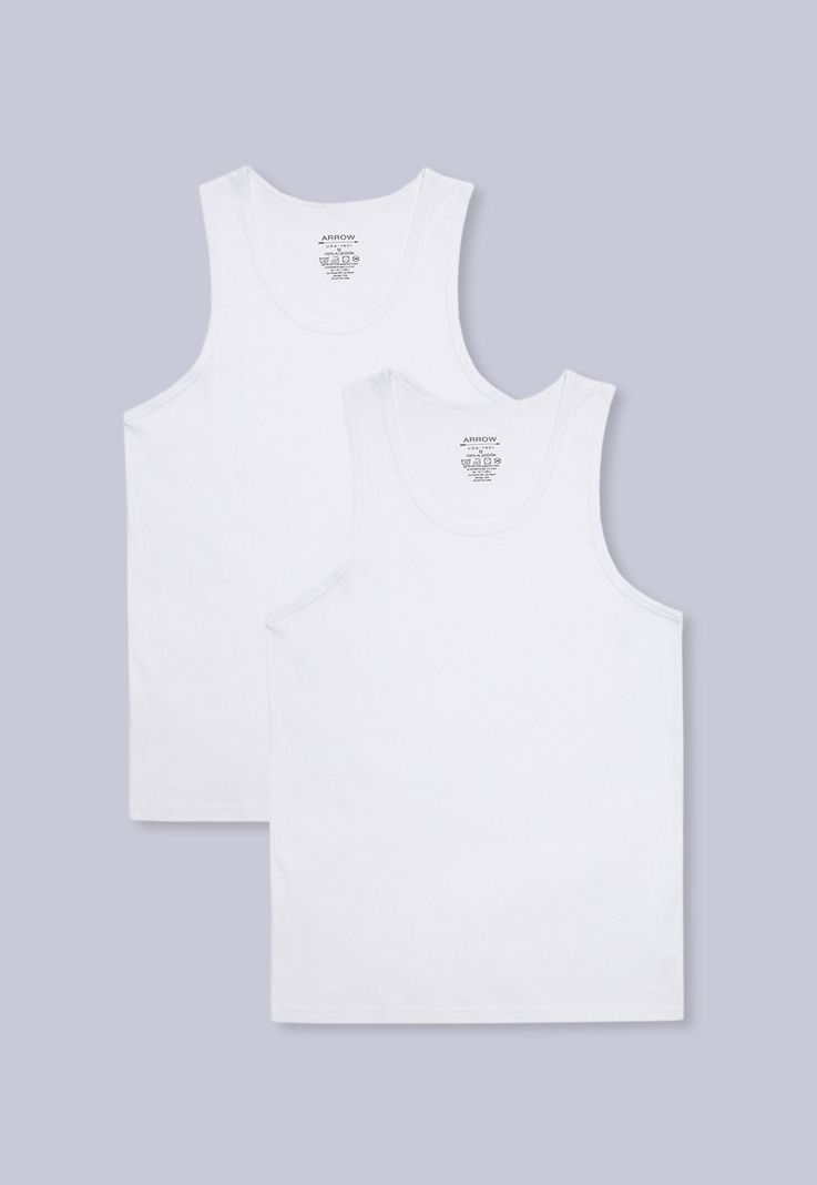Camiseta Sin Mangas Bipack Arrow CT2100BL Blanco S