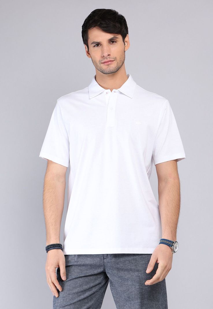Polera Lisa Jersey Arrow PO32025BL Blanco S